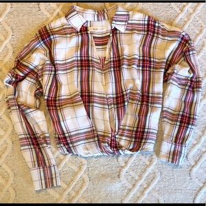 Lou & Grey plaid shirt